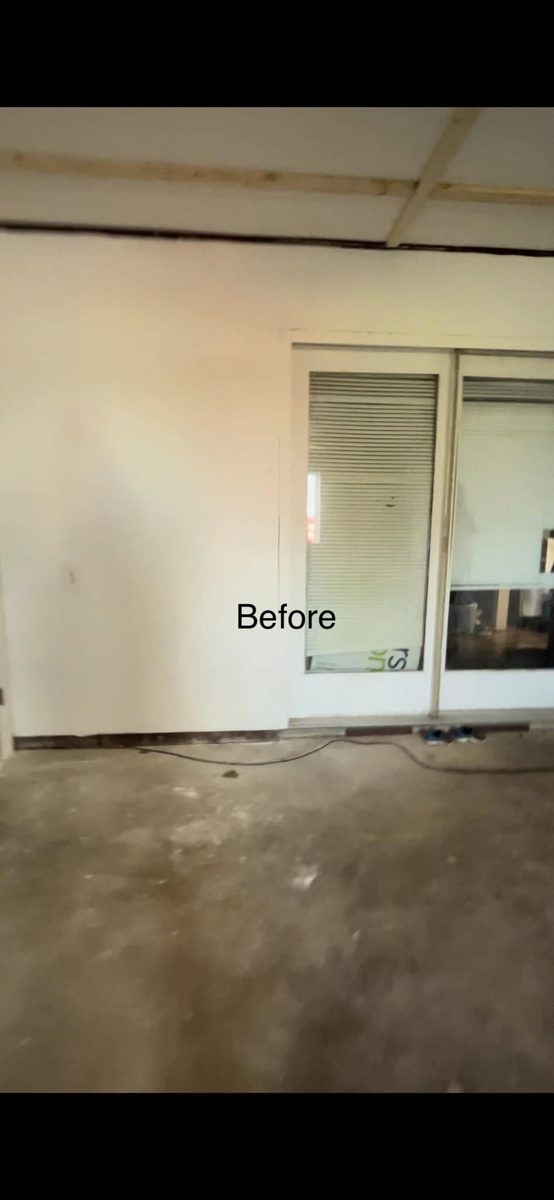 Flooring - Before - Patio Room