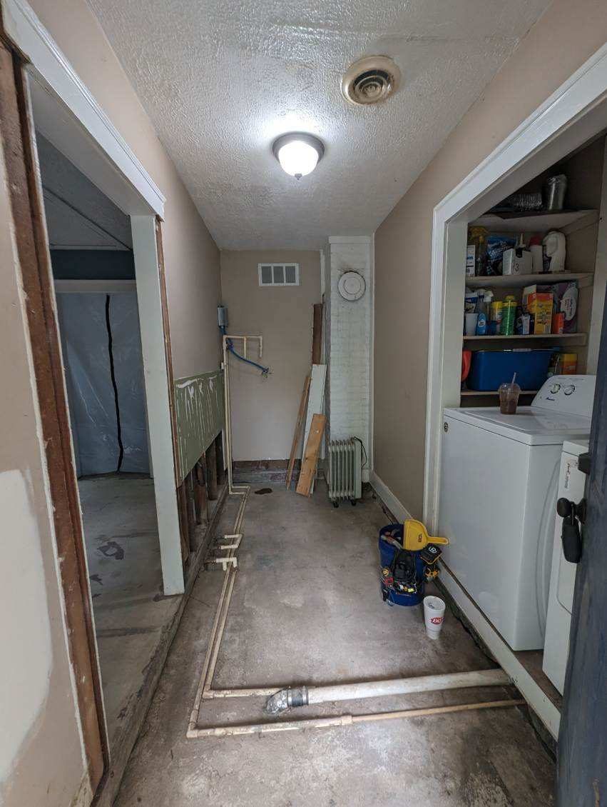 Water Damage - Kitchen Remodel - Insurance Claim - Before - Utility