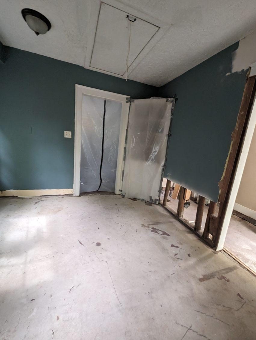 Water Damage - Kitchen Remodel - Insurance Claim - Before 2