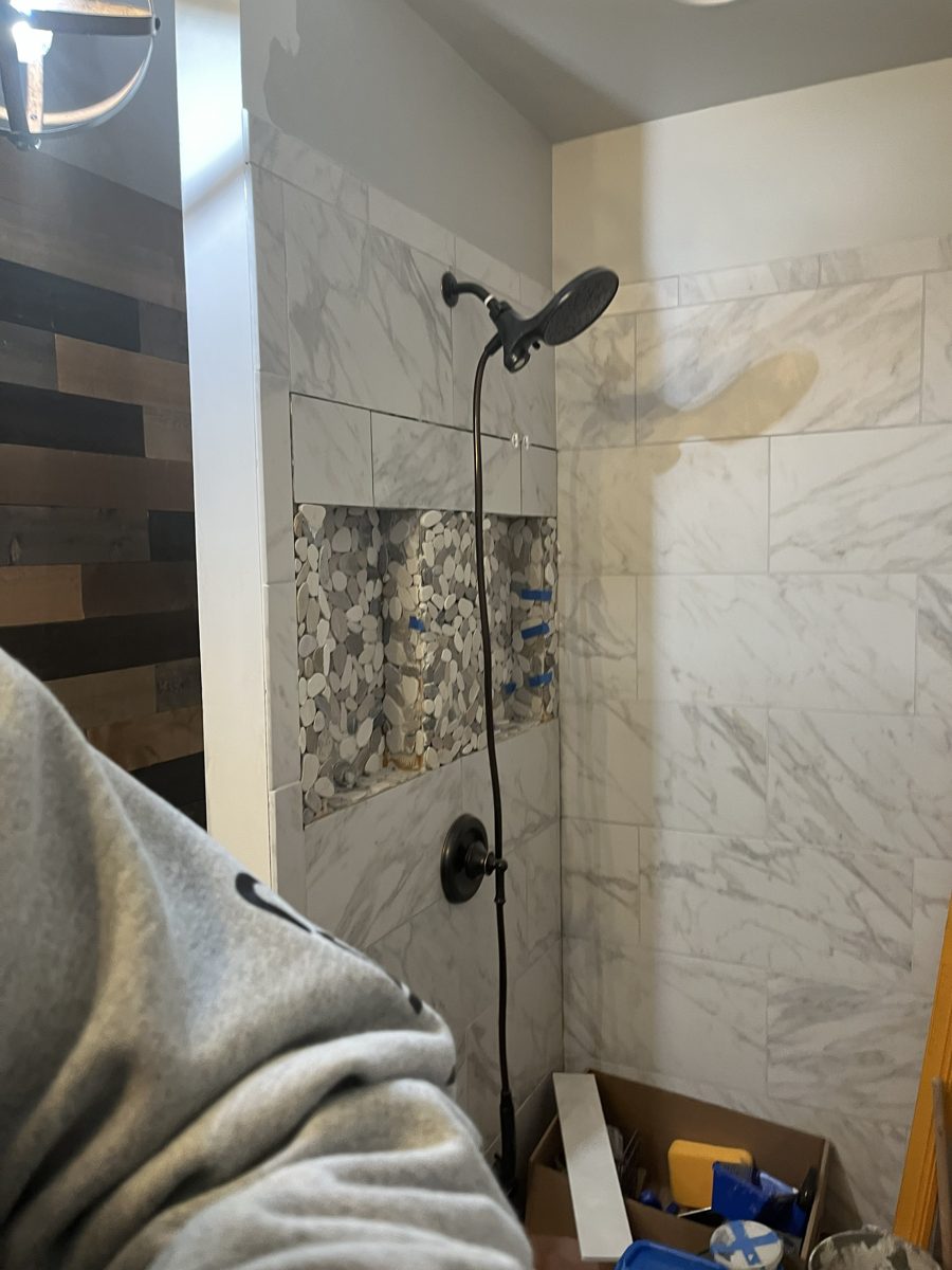 Tile - Previous Contractor Mess