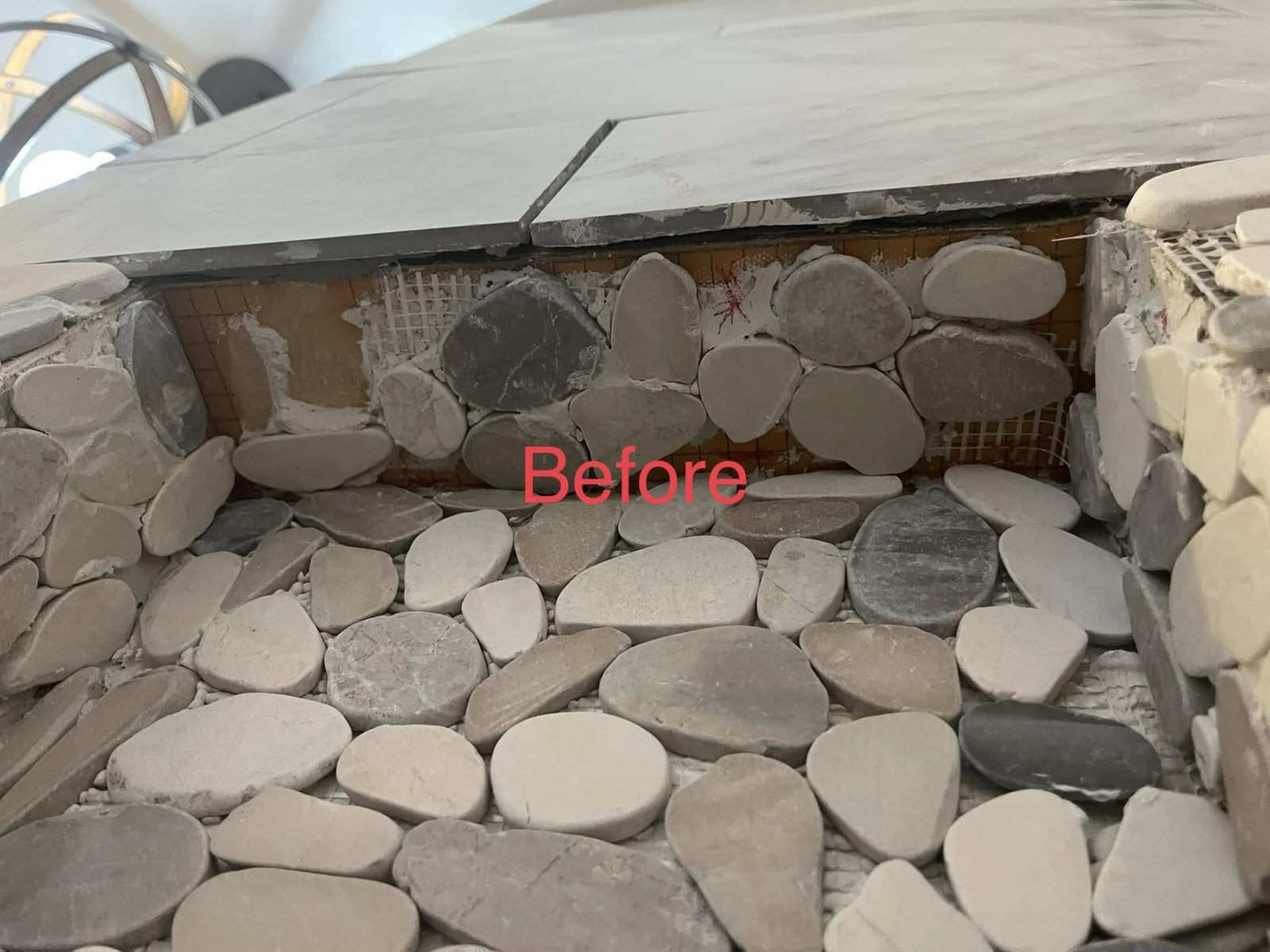 Tile- AWFUL contractor mishap