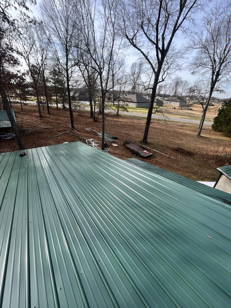 Tree Damage - Insurance Claim - After Metal Roof fixed